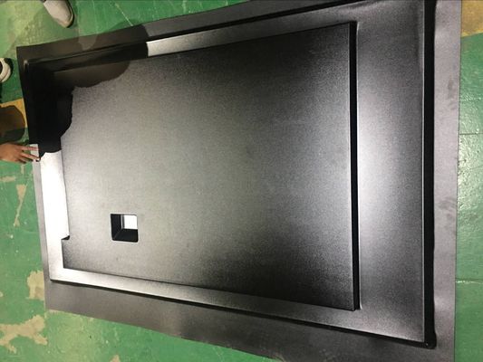 Feuilles en plastique faites sur commande de Thermoform pour le vide formant la couverture arrière noire de l'affichage à cristaux liquides TV